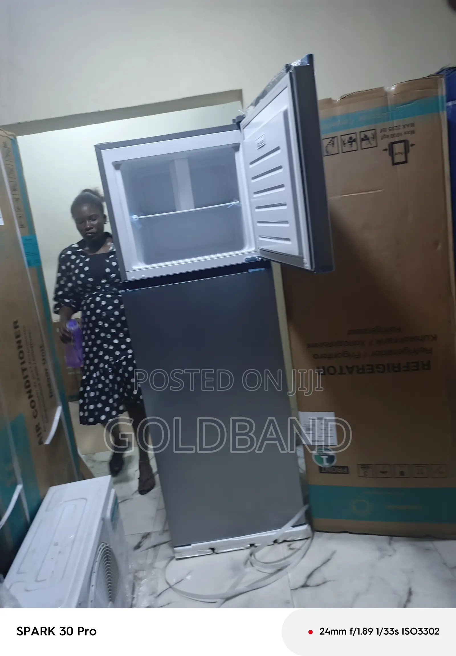 Hisense 306DR Refrigerator – Modern Double Door Design