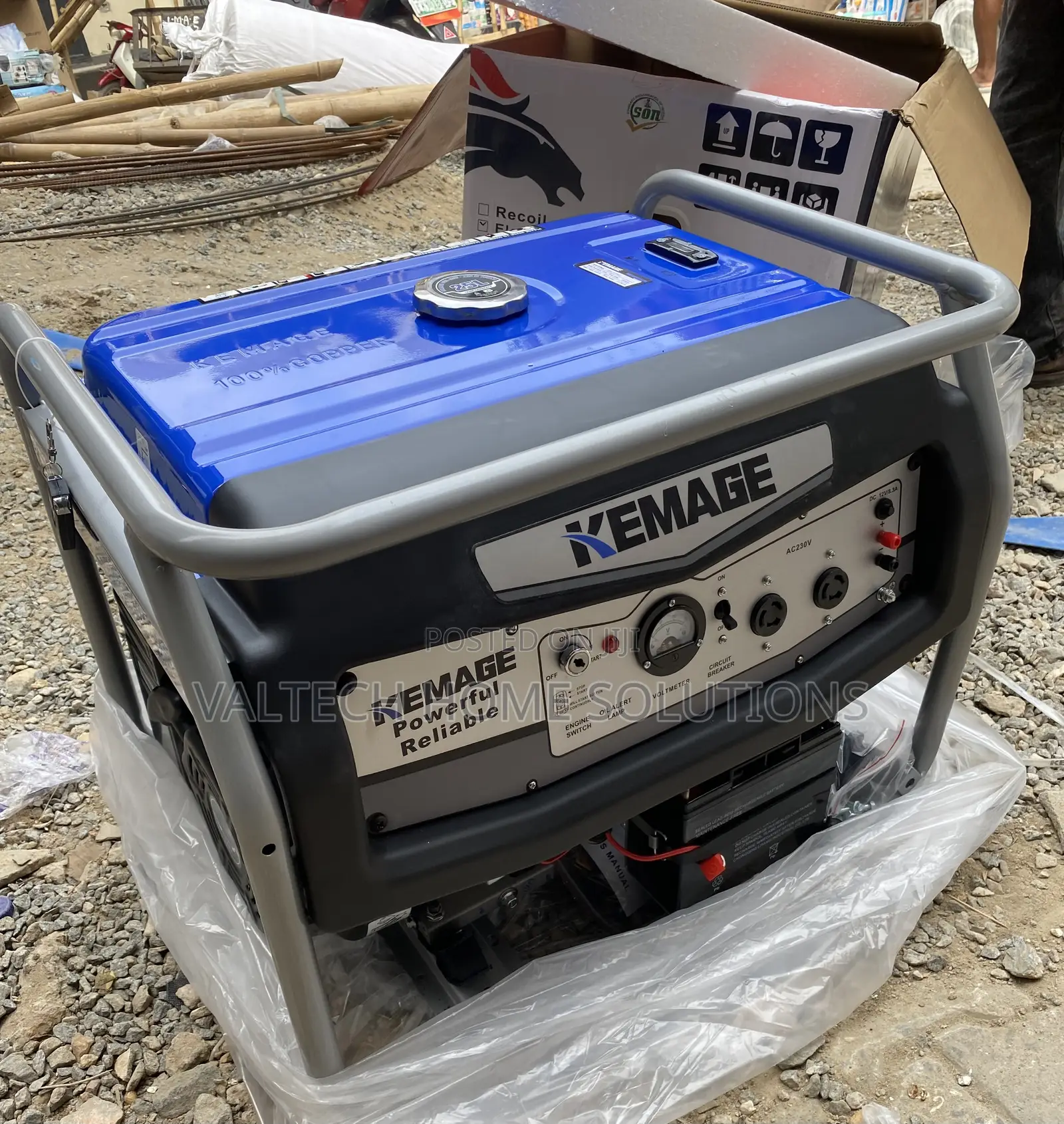 Original Kemage 5.5KVA Generator – Reliable Power Supply