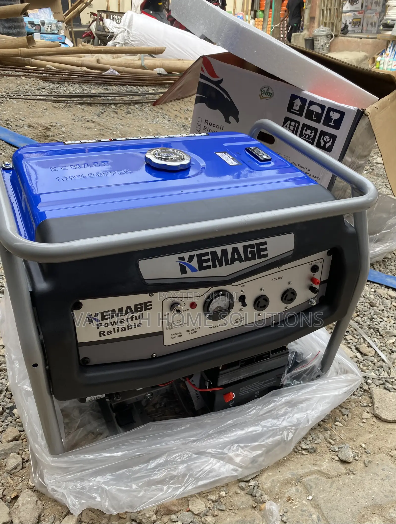 Heavy-Duty 5.5KVA Kemage Generator for Home Business