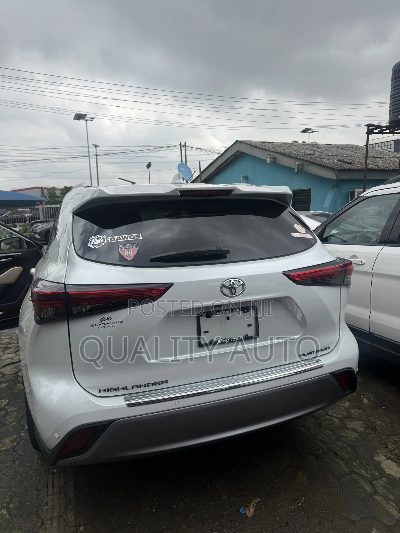 Toyota Highlander Platinum 2022 White