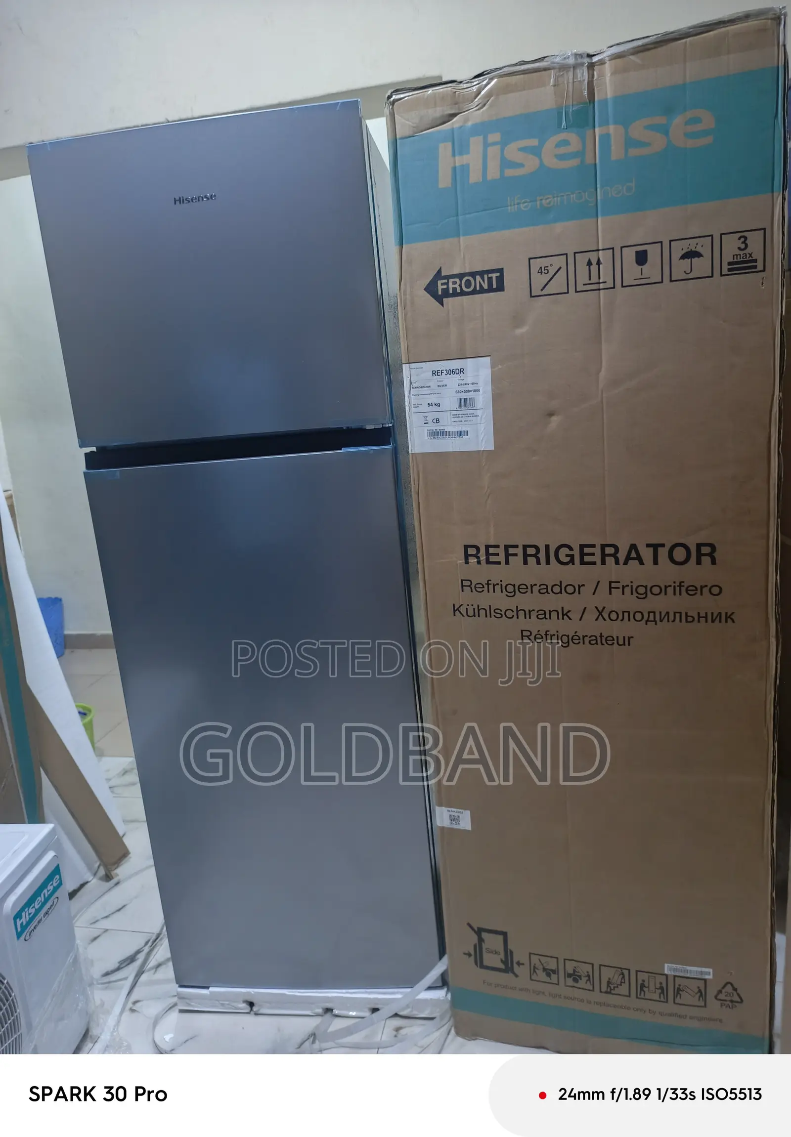 Hisense 295L Refrigerator – Sleek Modern Finish