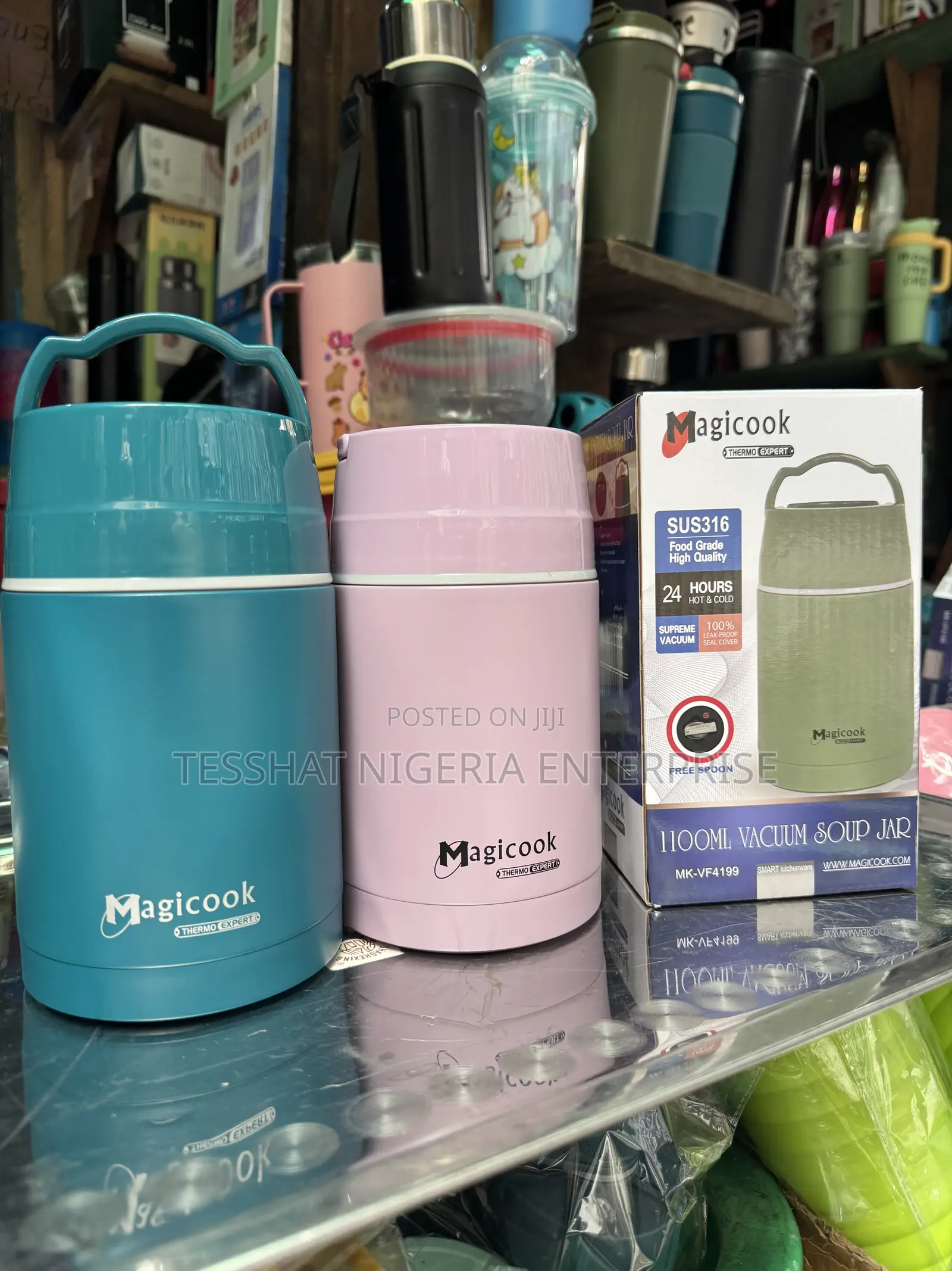 Magicook Foodflask 1100ml Retains for 24hours