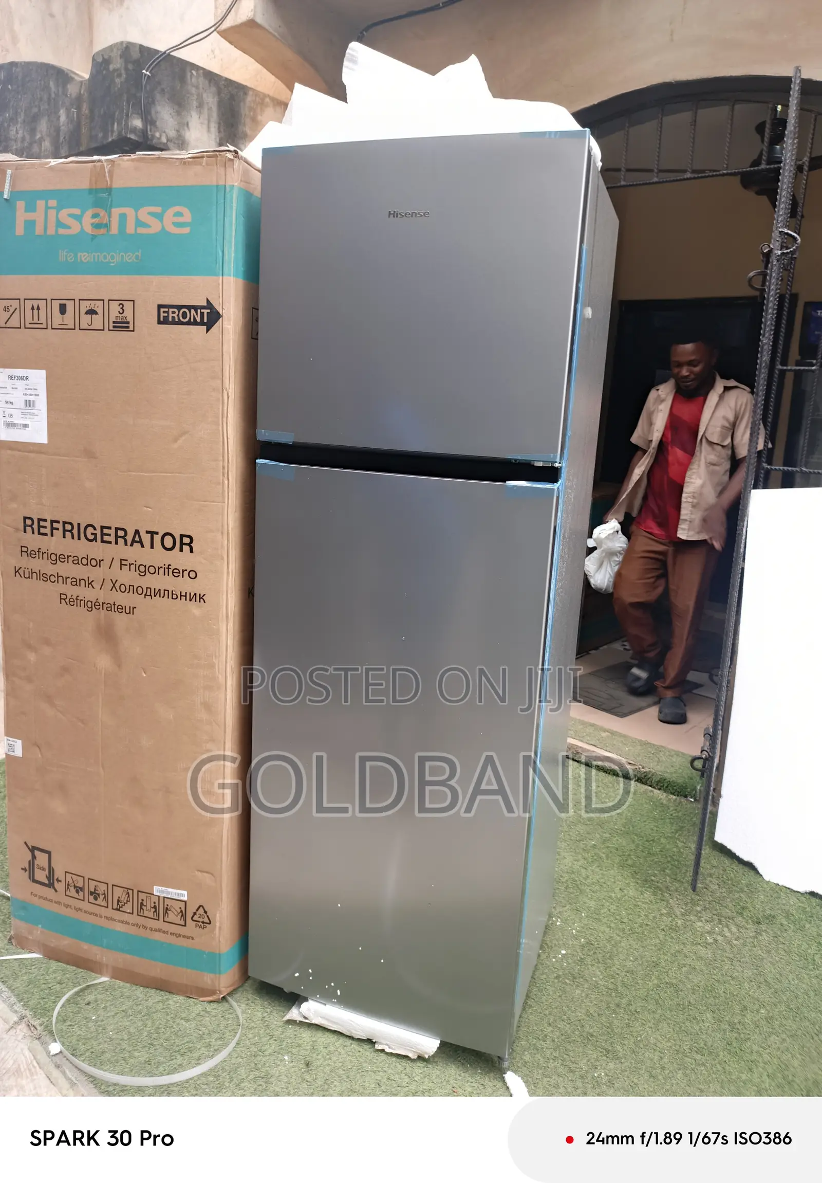 Hisense 295 Litres Fridge – High Performance Cooling