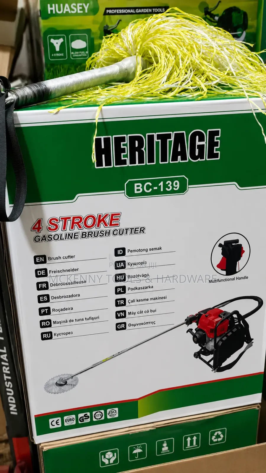 Heritage BC-139 4-Stroke Gasoline Brush Cutter.