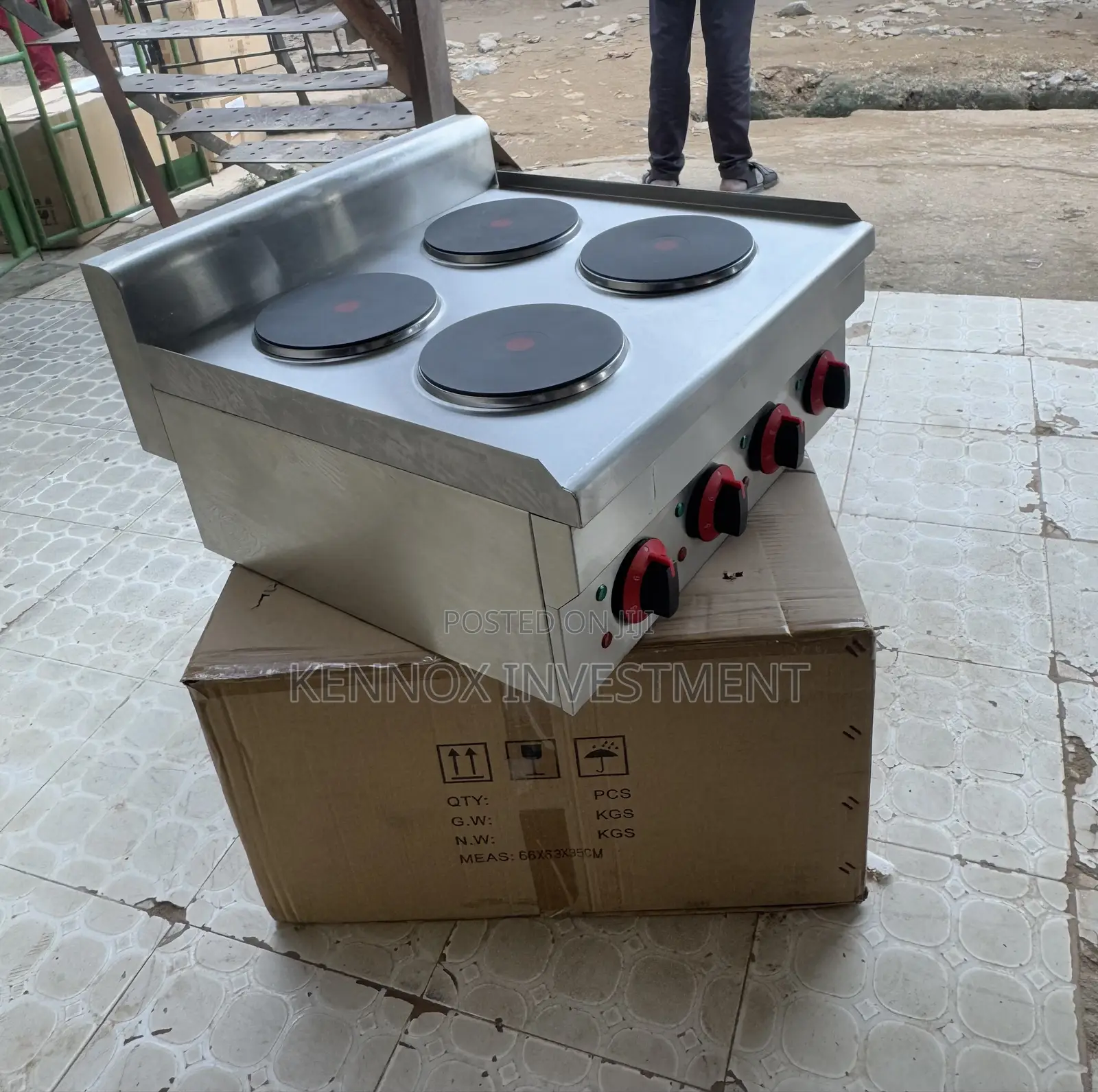 Standard Electric 4 Burner Cooker.