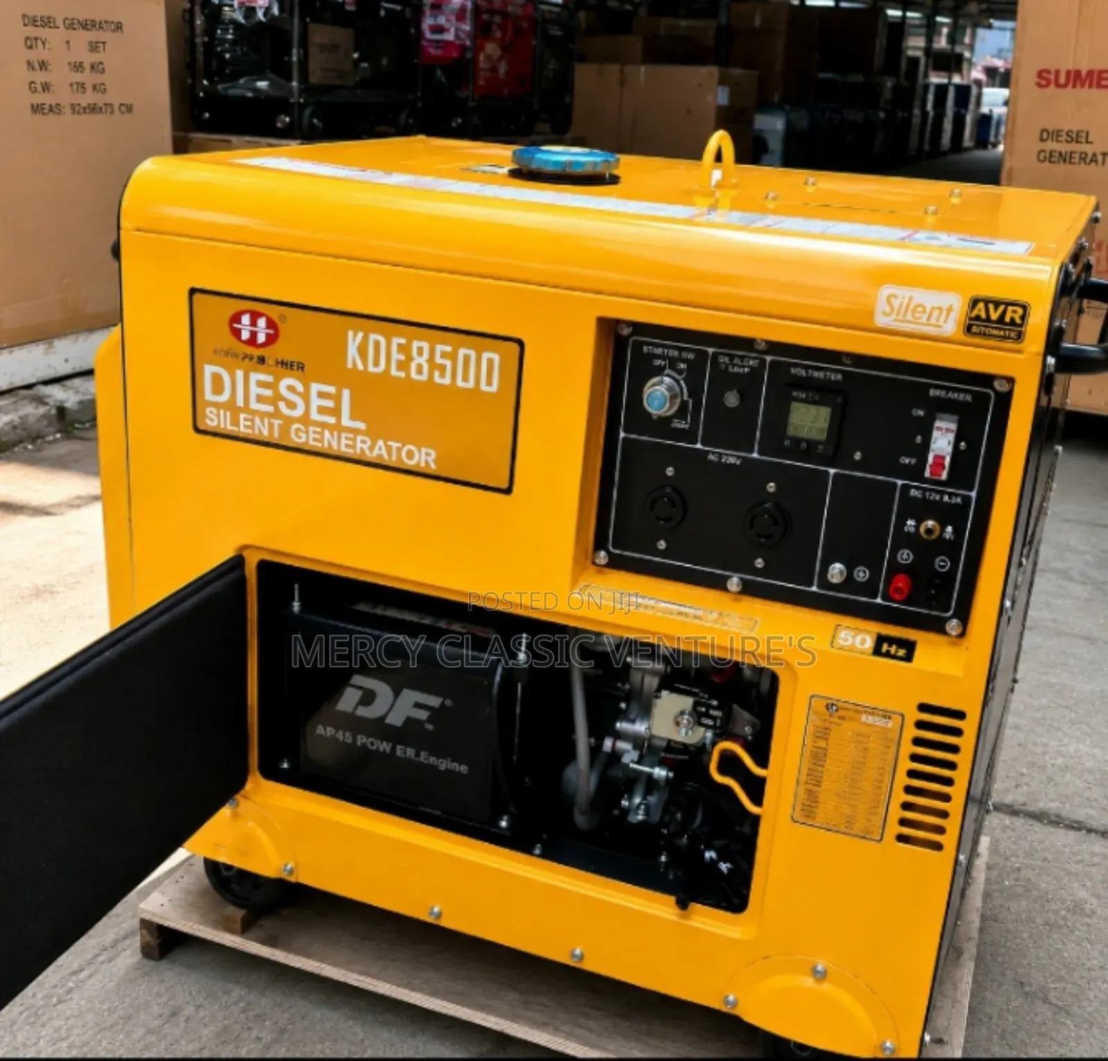 KDE8500 Silent Diesel Generator – Reliable Electric Start Power