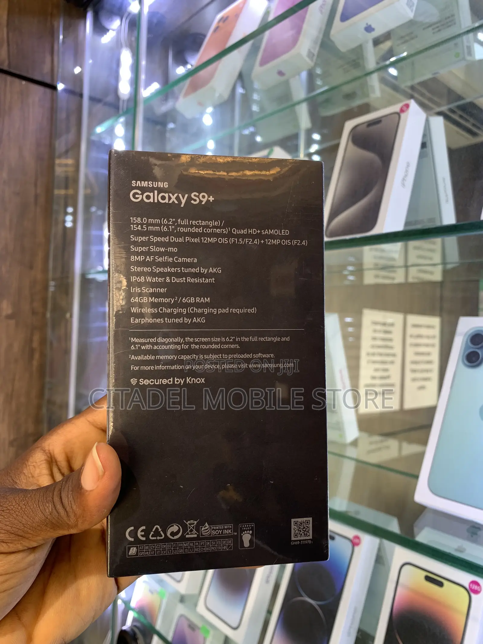 New Samsung Galaxy S9 Plus 64 GB Black