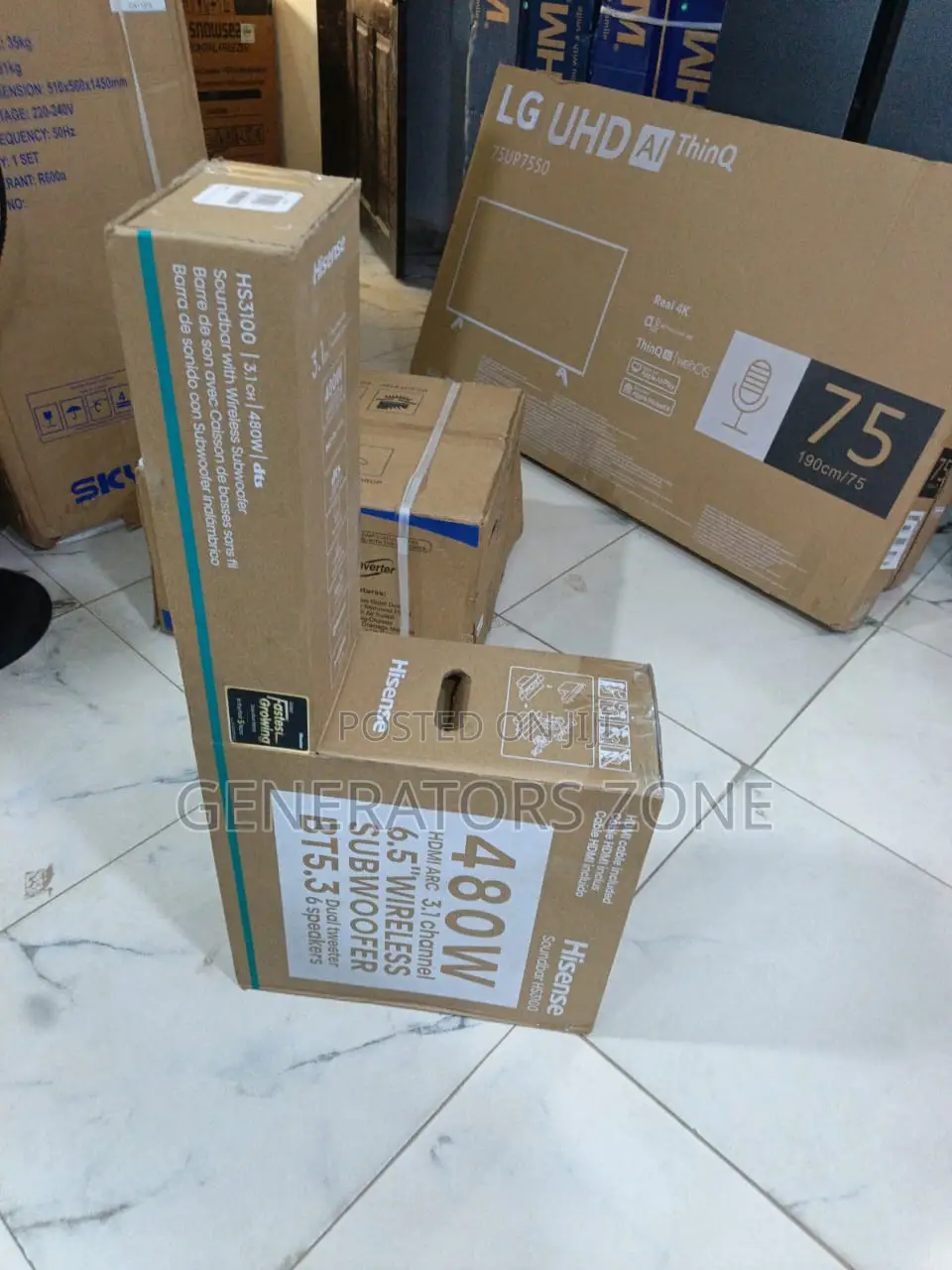 Hisense 6 Speakers With Dual Tweeters and Dedicated Center Speaker