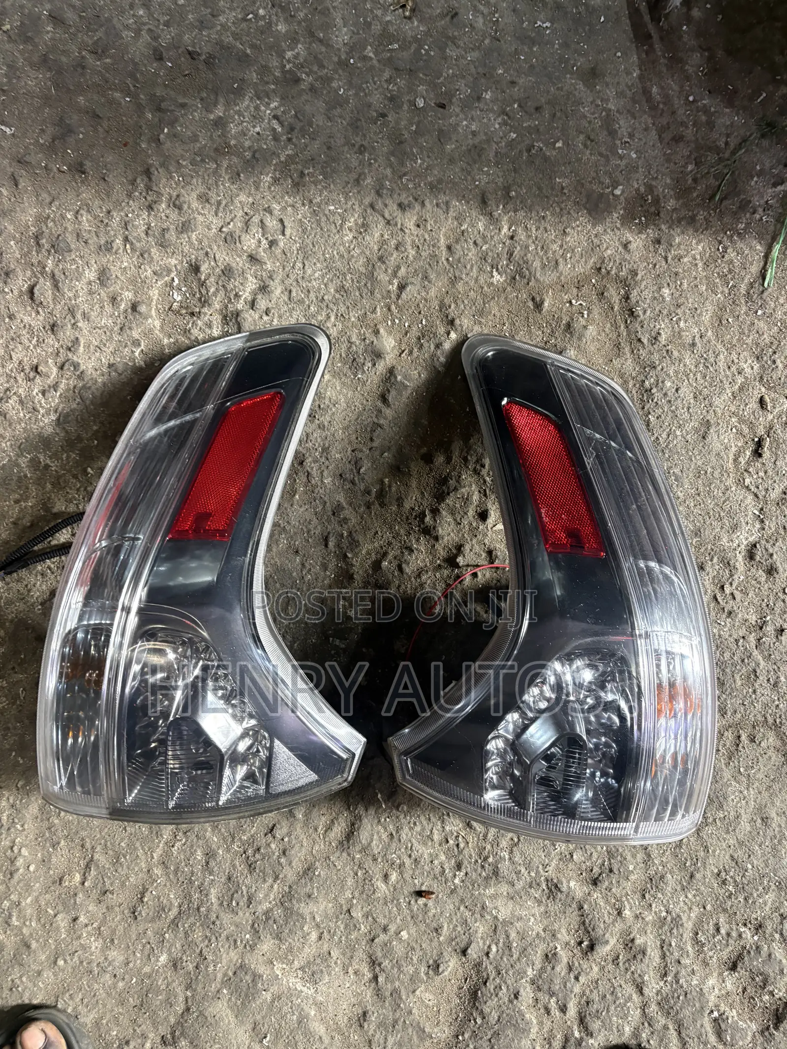 Set Taillights Sienna 2015