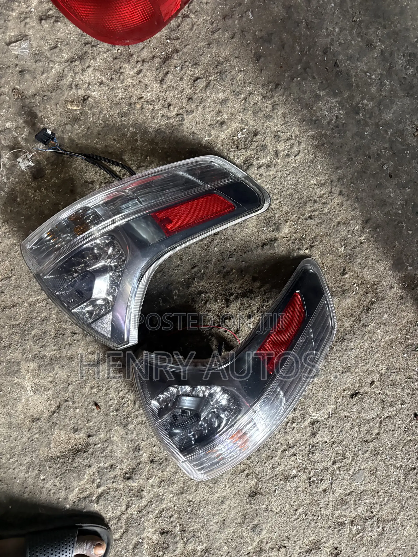 Set Taillights Sienna 2015