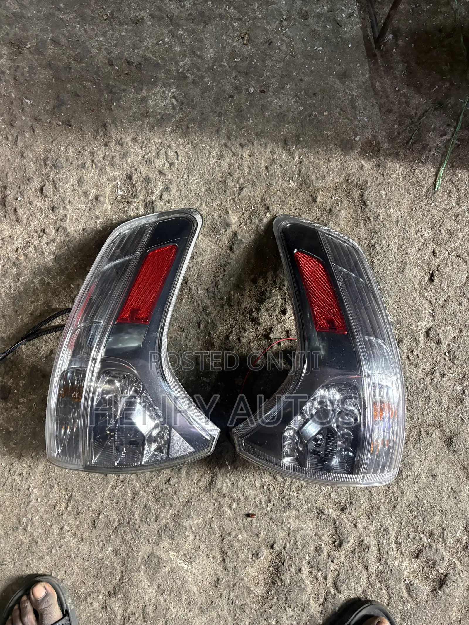Set Taillights Sienna 2015