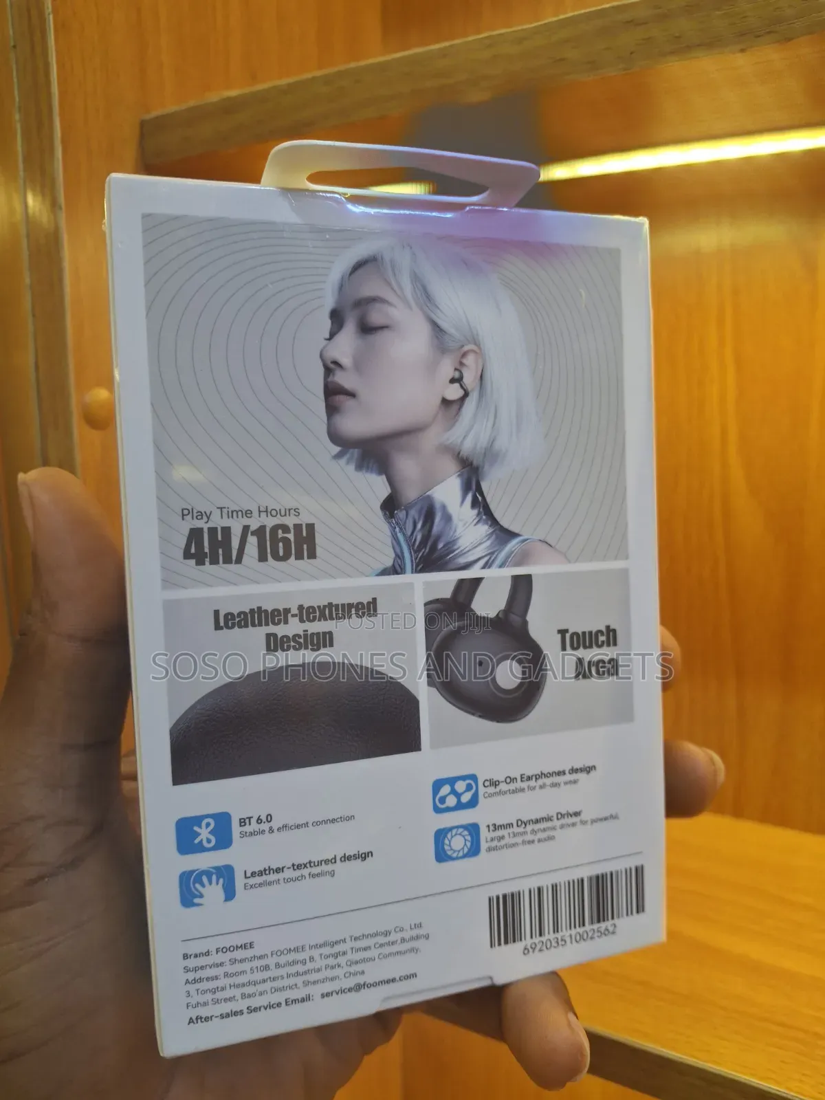 Foomee Clip on Earbud