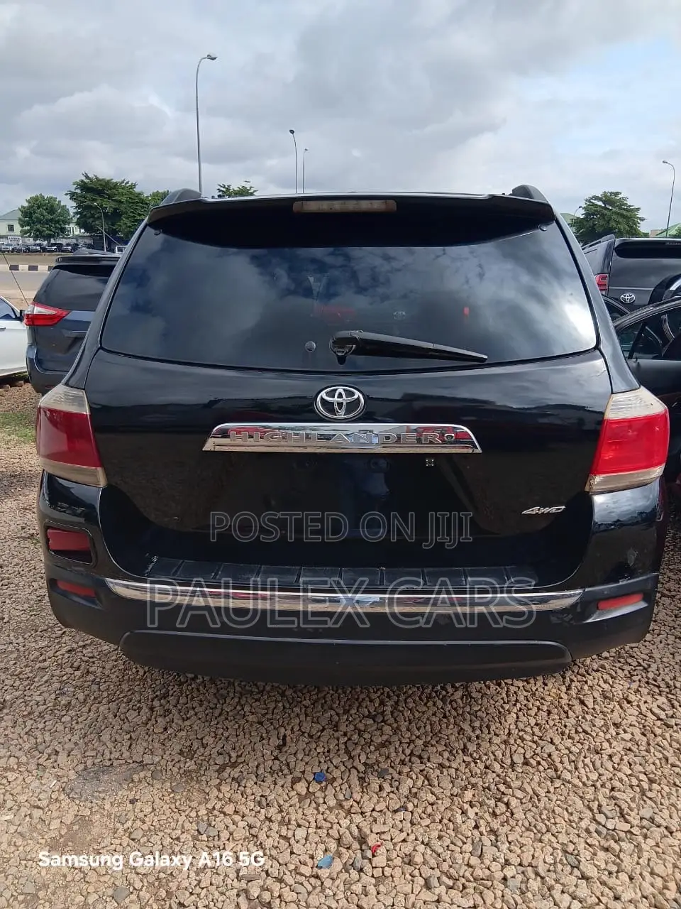 Toyota Highlander Limited 2012 Blue