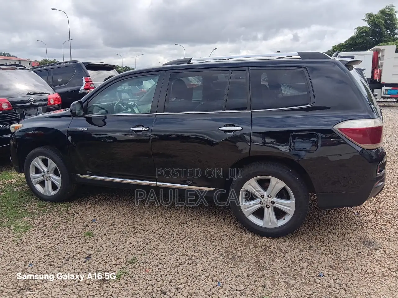 Toyota Highlander Limited 2012 Blue