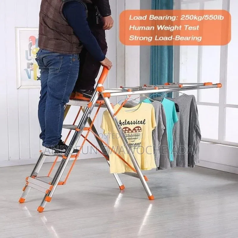 Stainless Steel Ladder Clothes Hanger