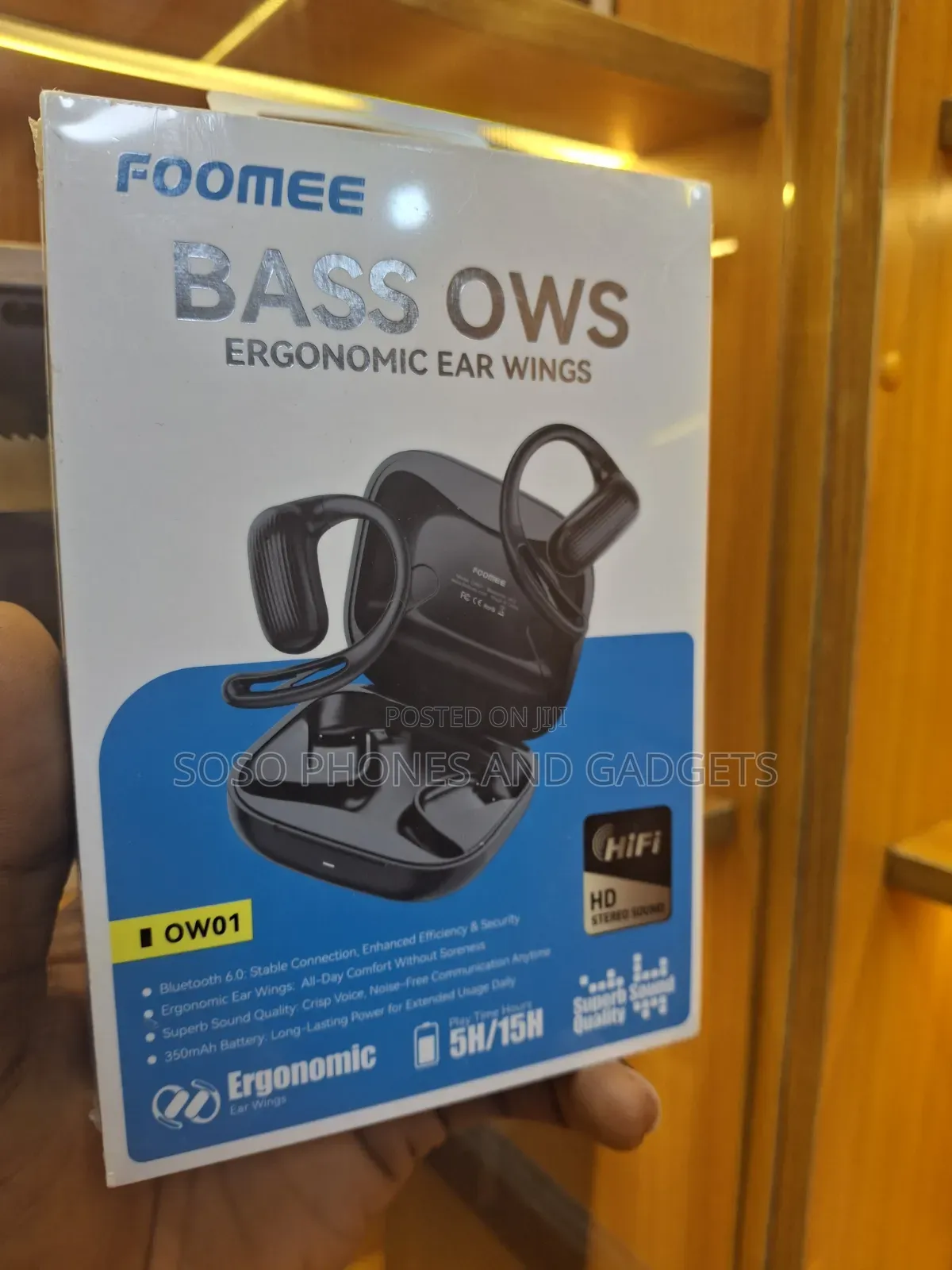 Foomee Bass Ows Ear Wings (Ow01)