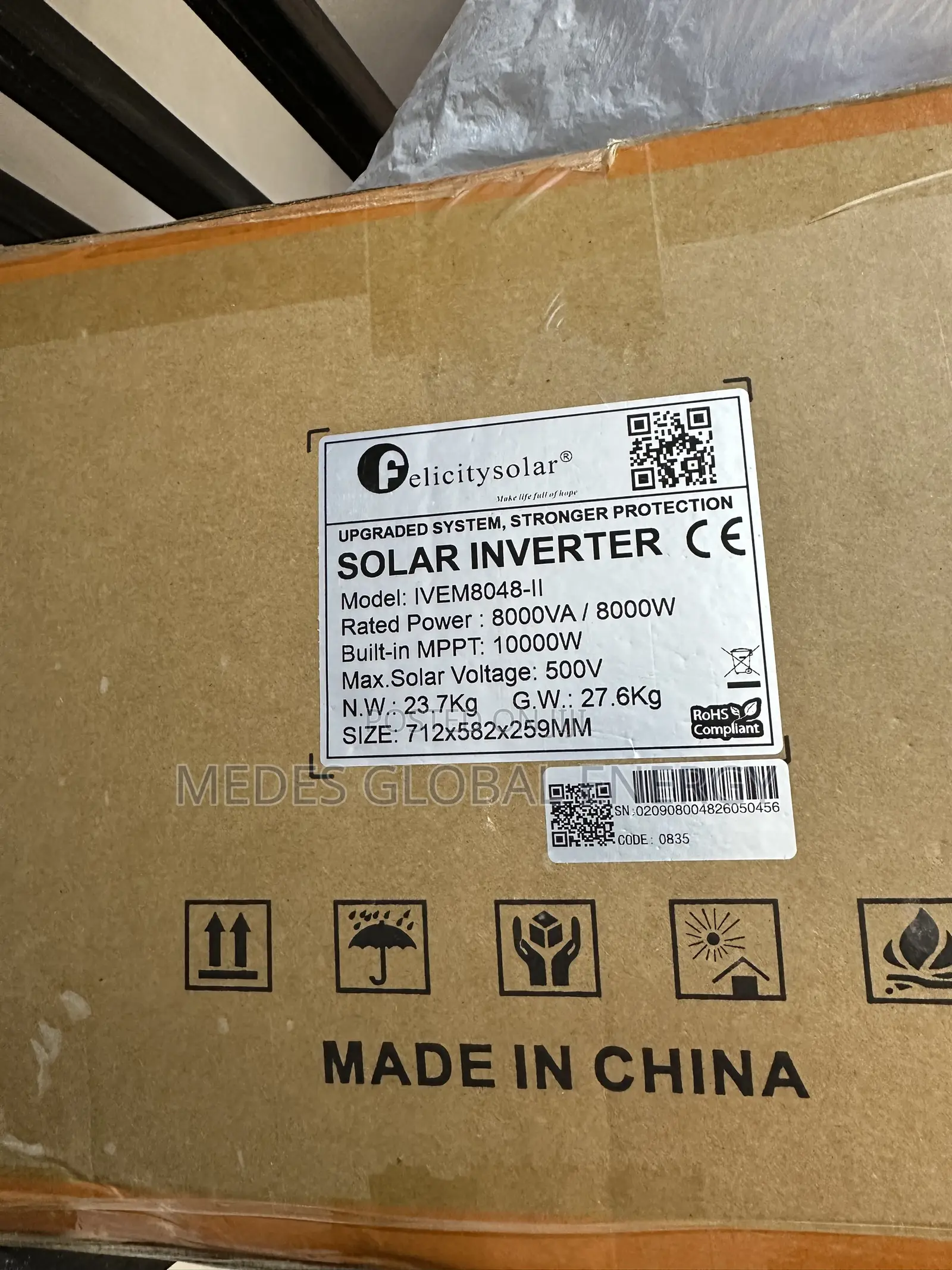 8kva 48v IVEM Felicity Hybrid