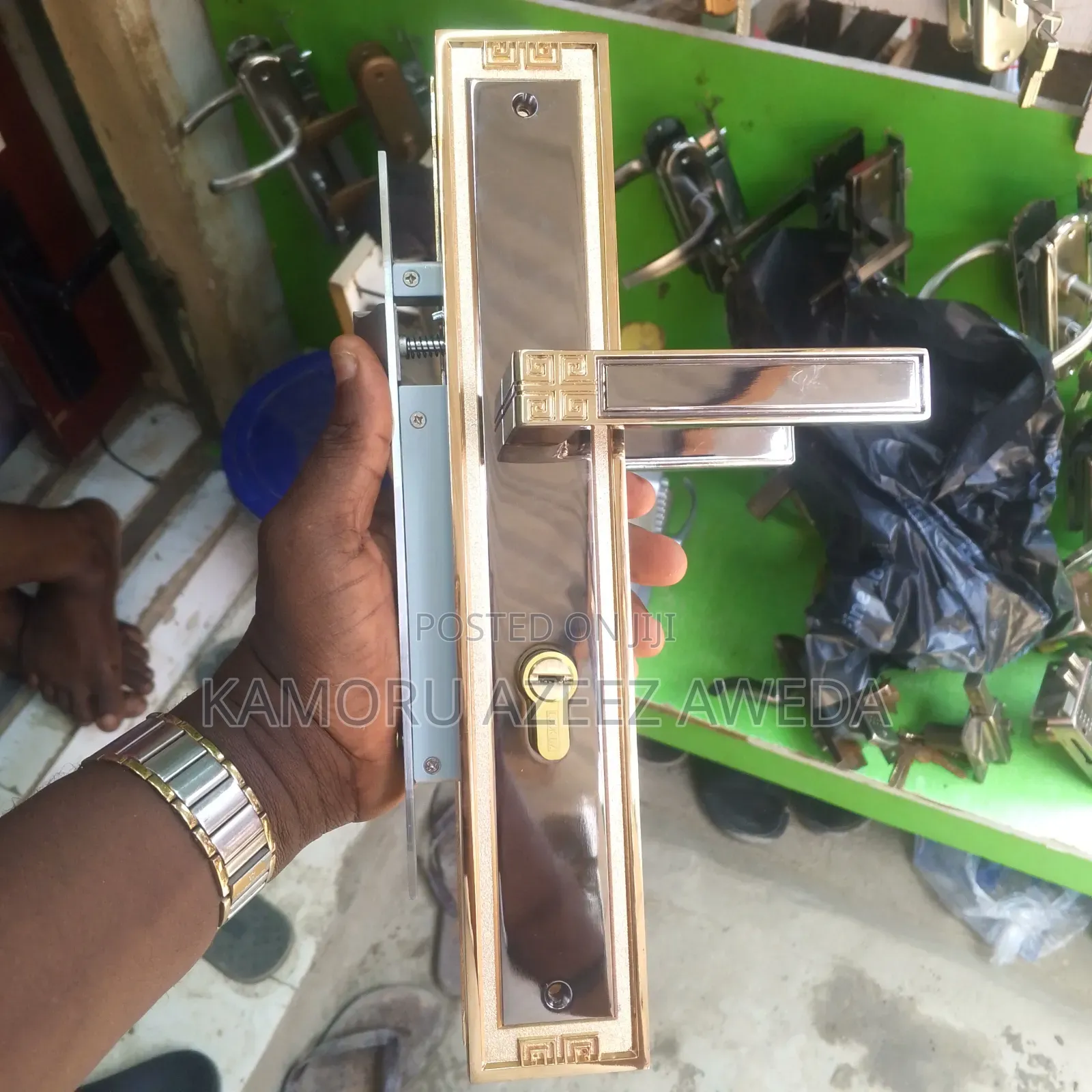 LOCK -EZ Heavy Duty Best Qoulity for Iron Gate and Wooden Door