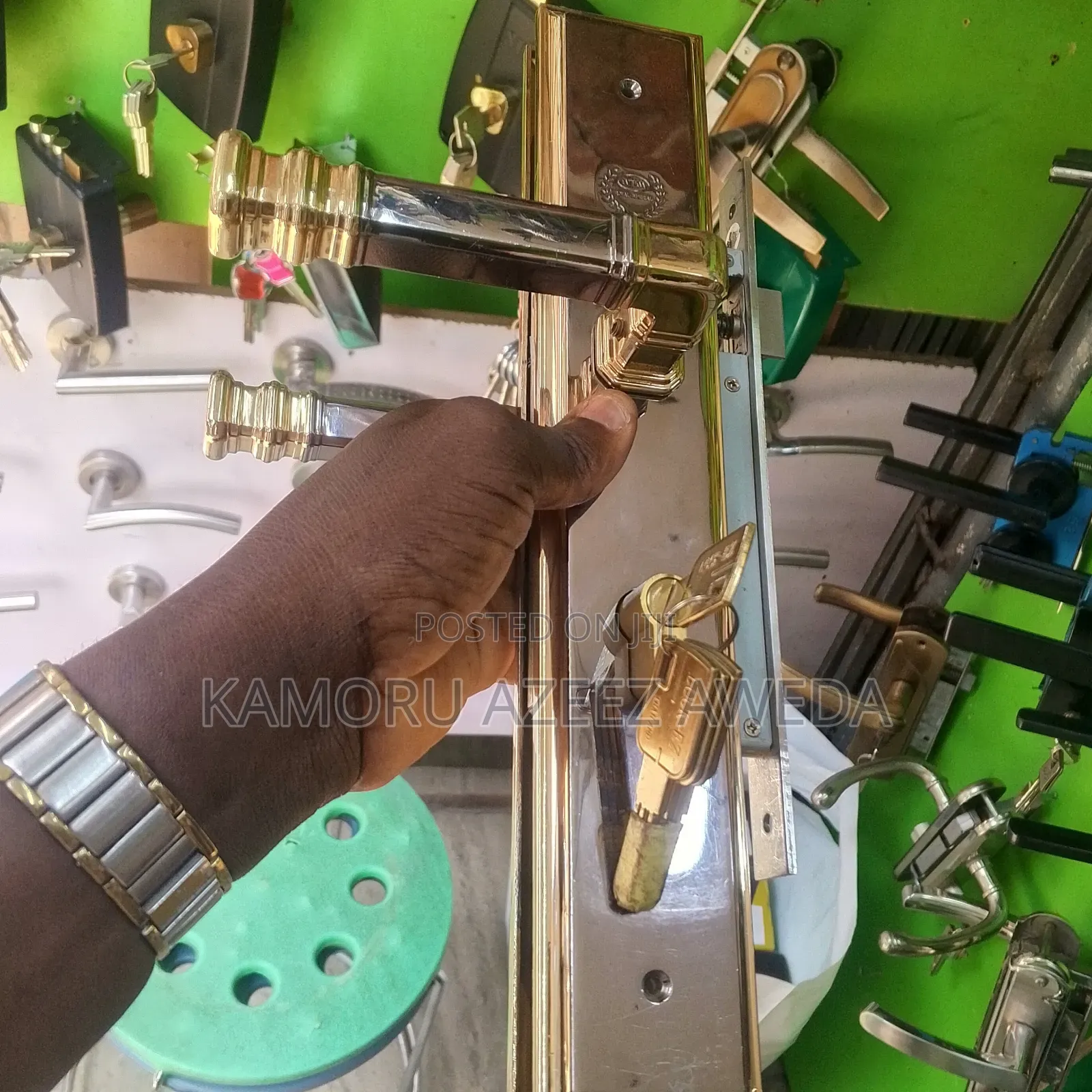 LOCK -EZ Heavy Duty Best Qoulity for Iron Gate and Wooden Door