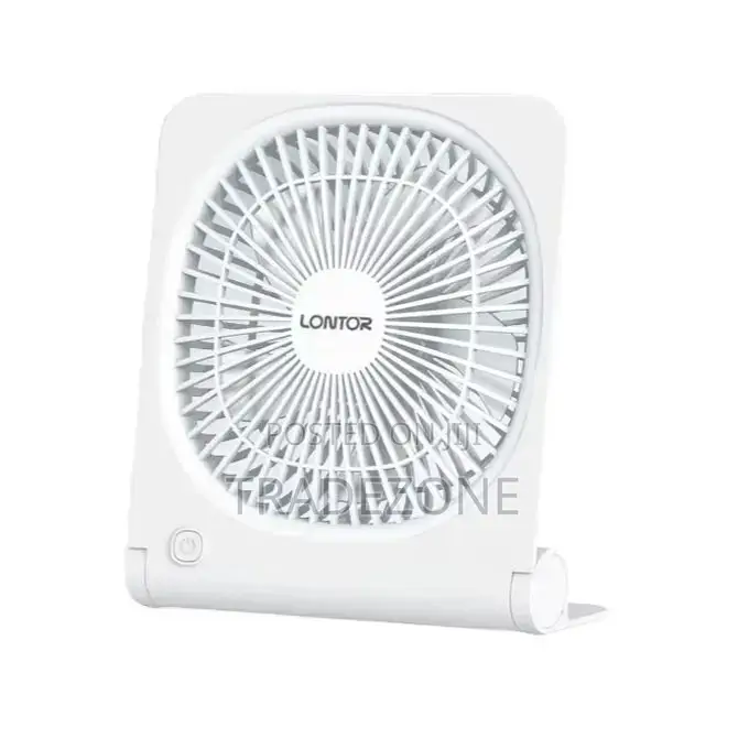 LONTOR 6 Inches Rechargeable Table Fan CTL-MF037-6