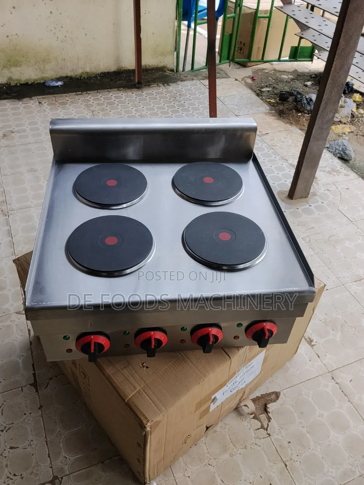Industrial 4 Plate Electric Cooker
