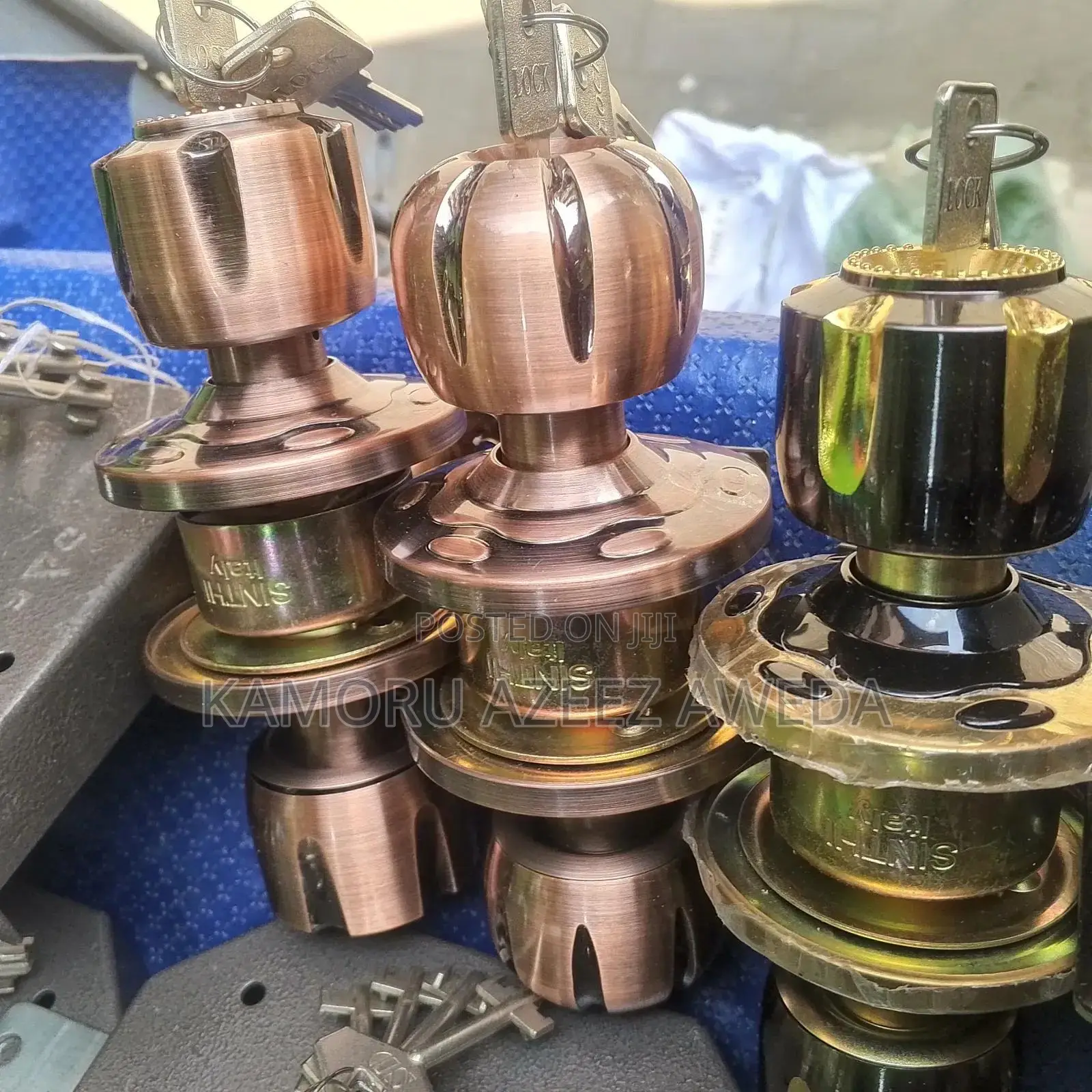 Round Door Lock Complete Set Best Qoulity