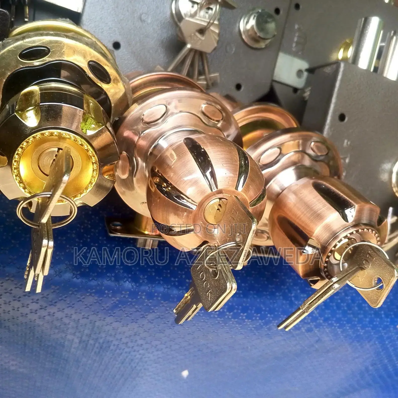 Round Door Lock Complete Set Best Qoulity