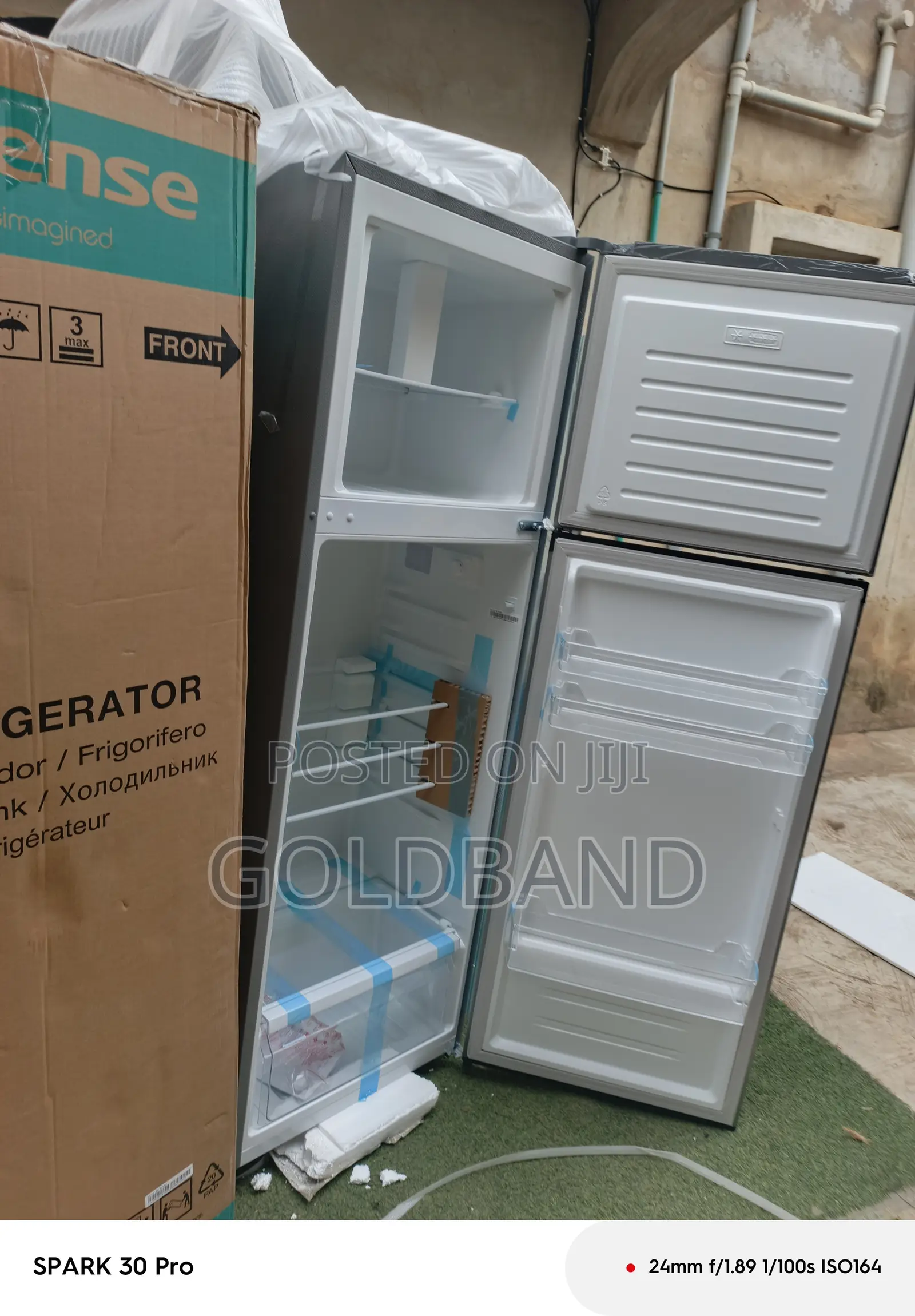 Hisense 295 Litres Refrigerator – Premium Home Appliance