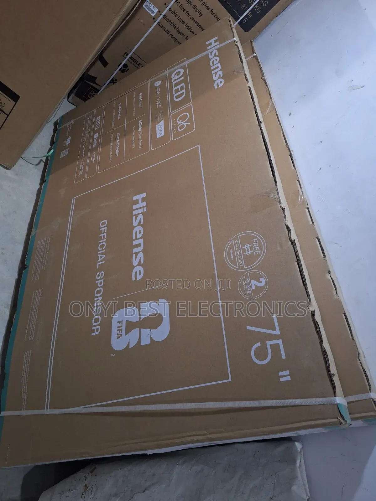 Hisense TV QLED 75 Inch Q6Q Smart
