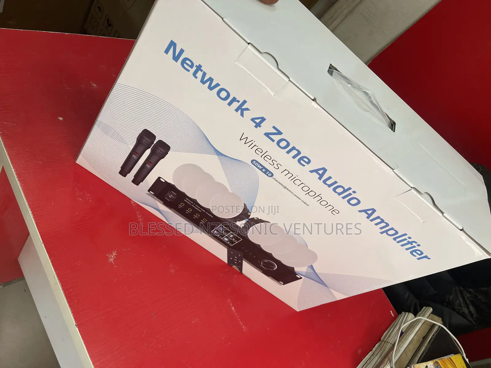 Network 4 Zone Audio Amplifier