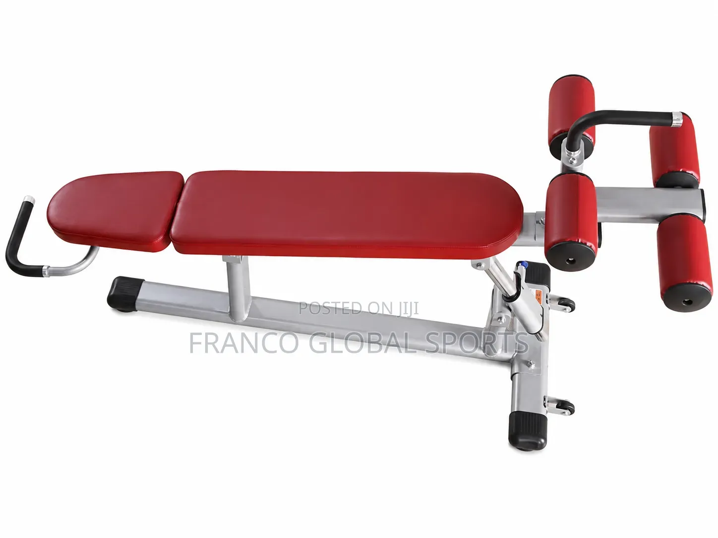 Adjustable Abdominal Bench for Decline Sit-Ups Core Exercises.