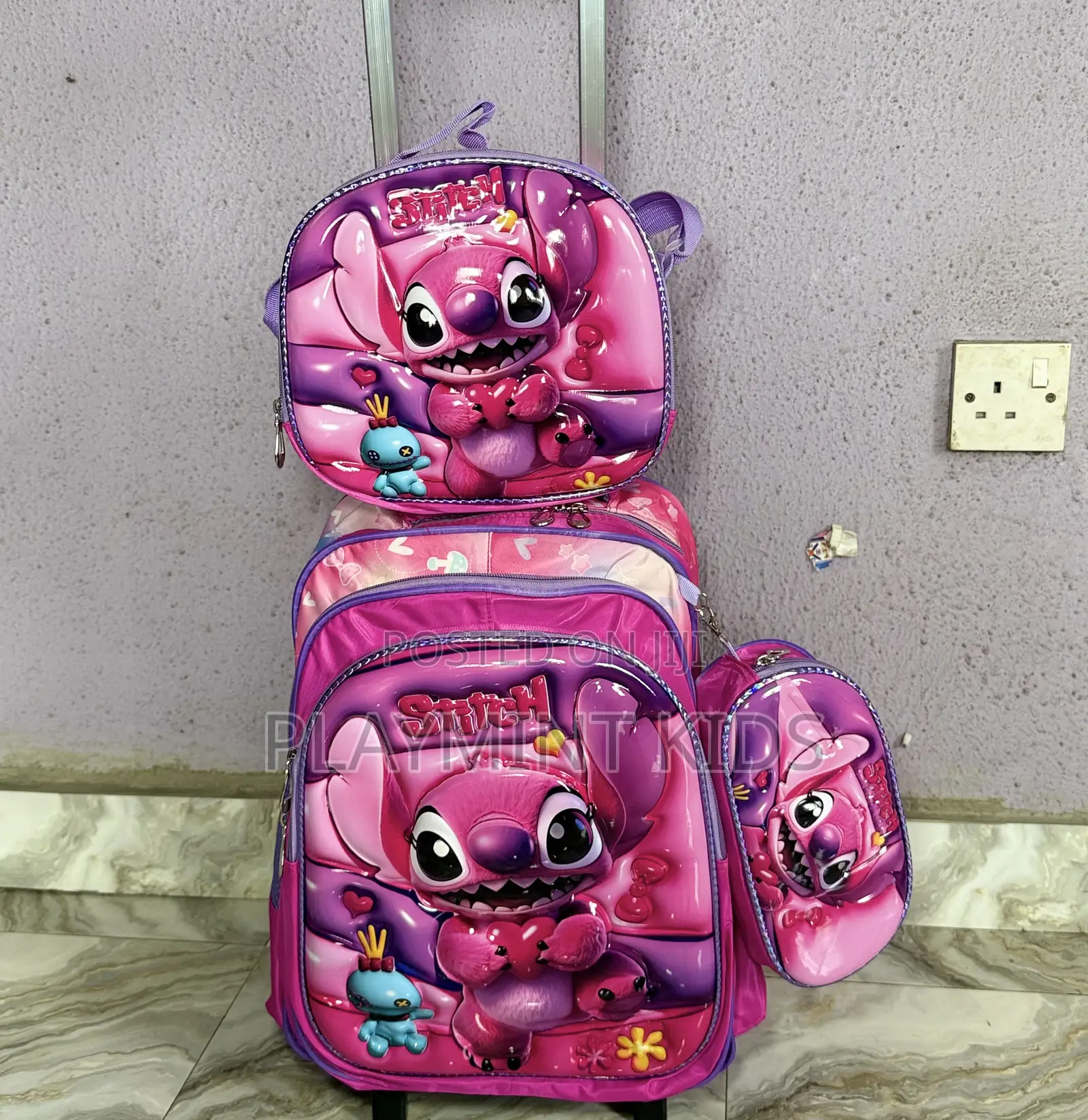 Children Character 16inches 3 in 1 School Bag