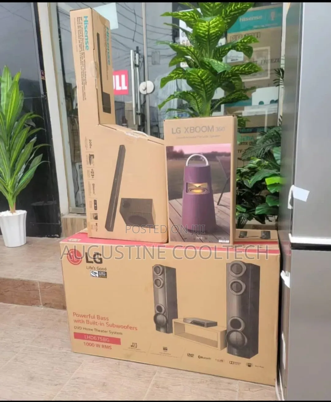 Brand New LG Home Theater 1000w Bodyguard lgAud675