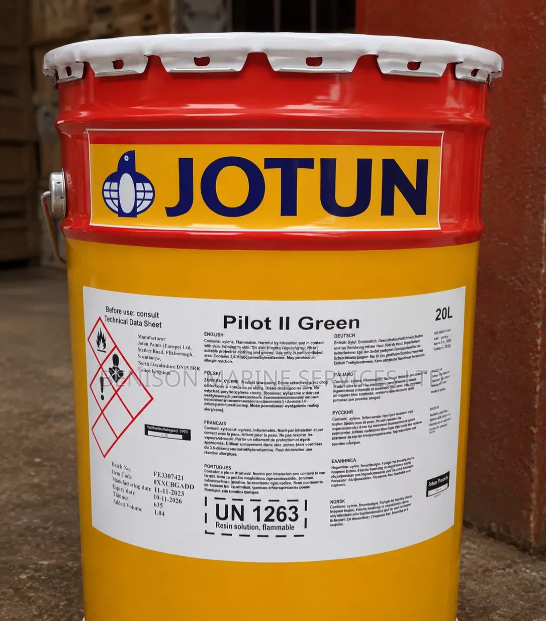 Jotun Marine Paint 20L Green