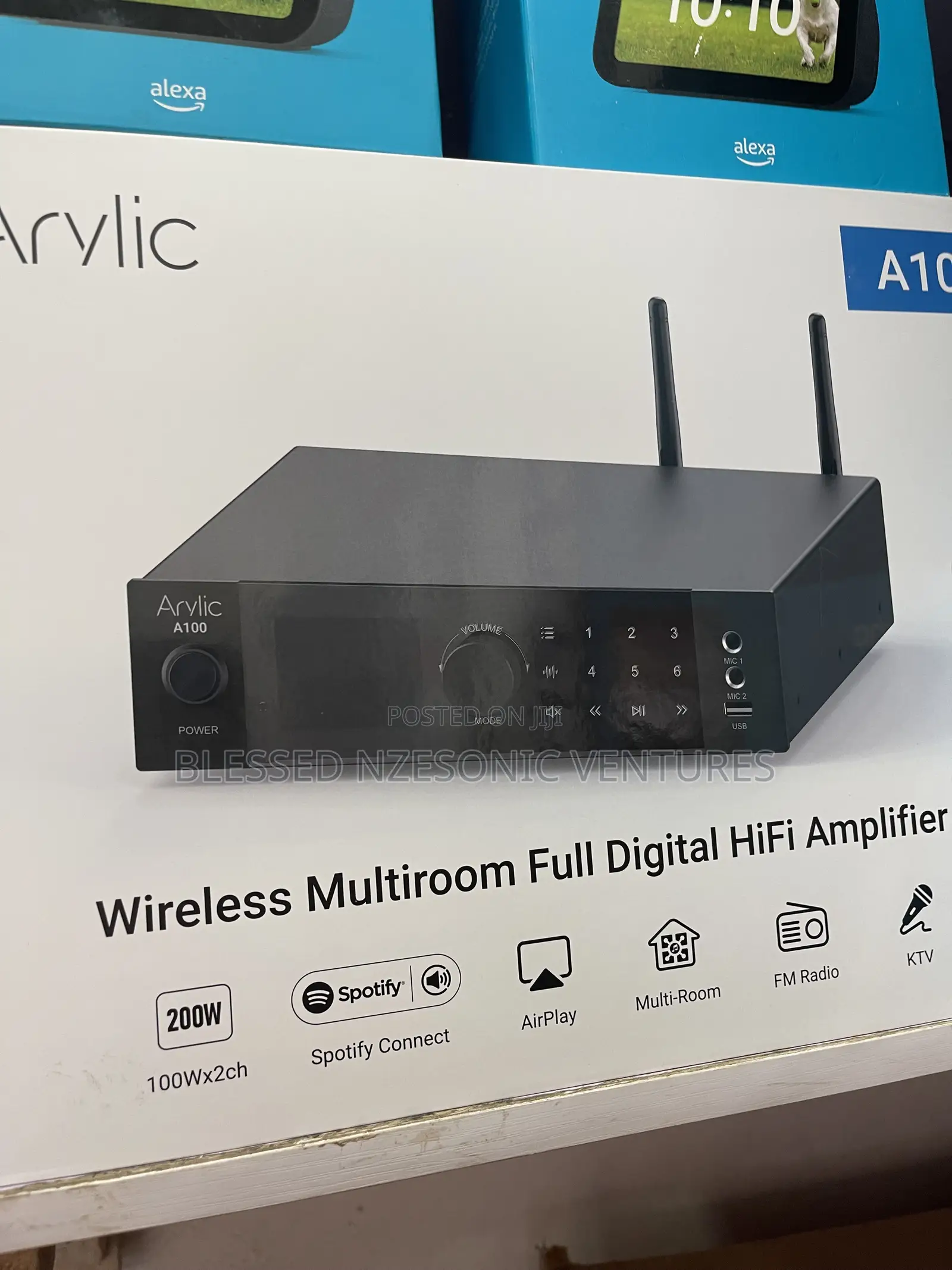 Wireless Multiroom Full Digital HIFI Amplifier