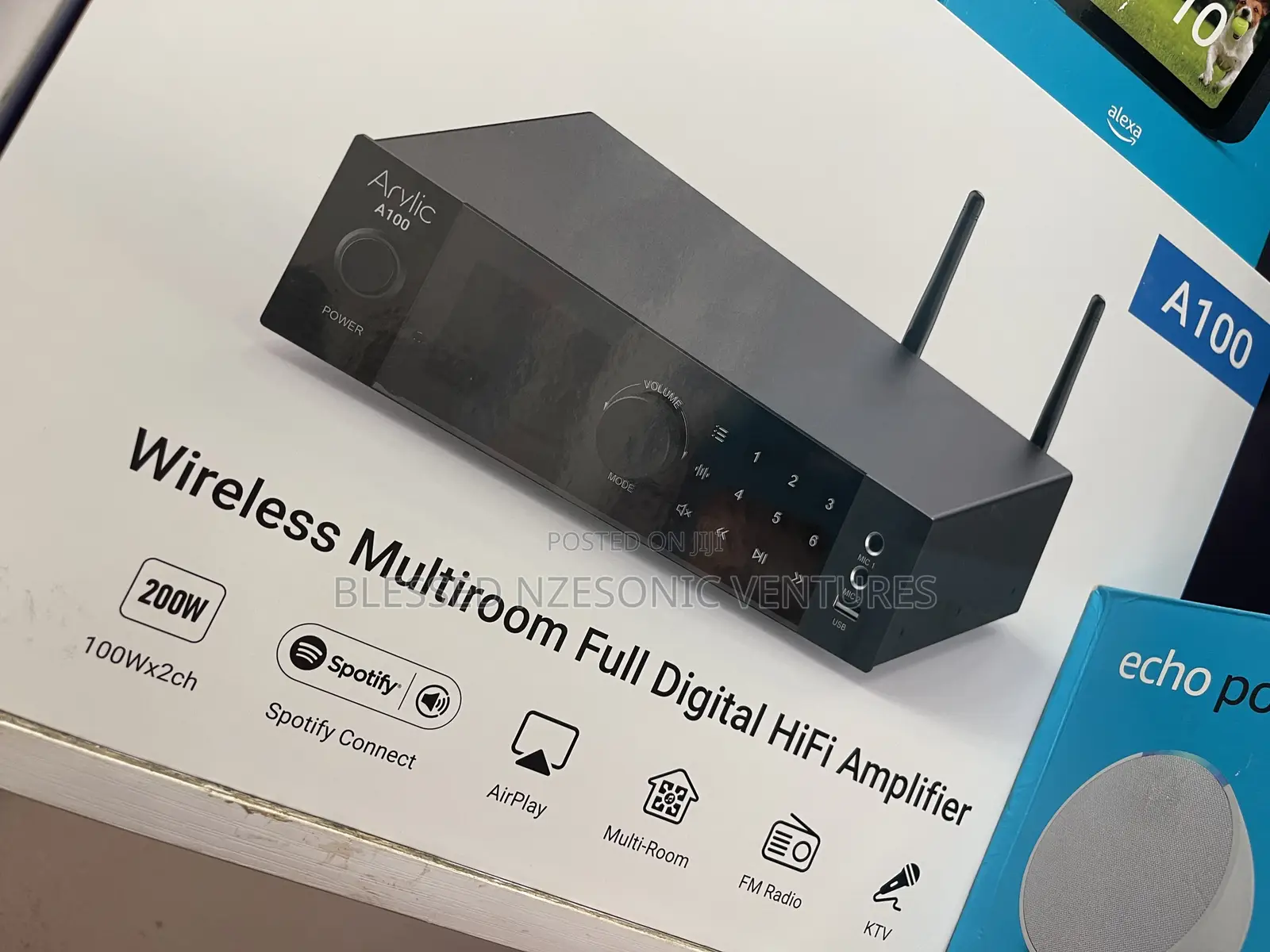 Wireless Multiroom Full Digital HIFI Amplifier