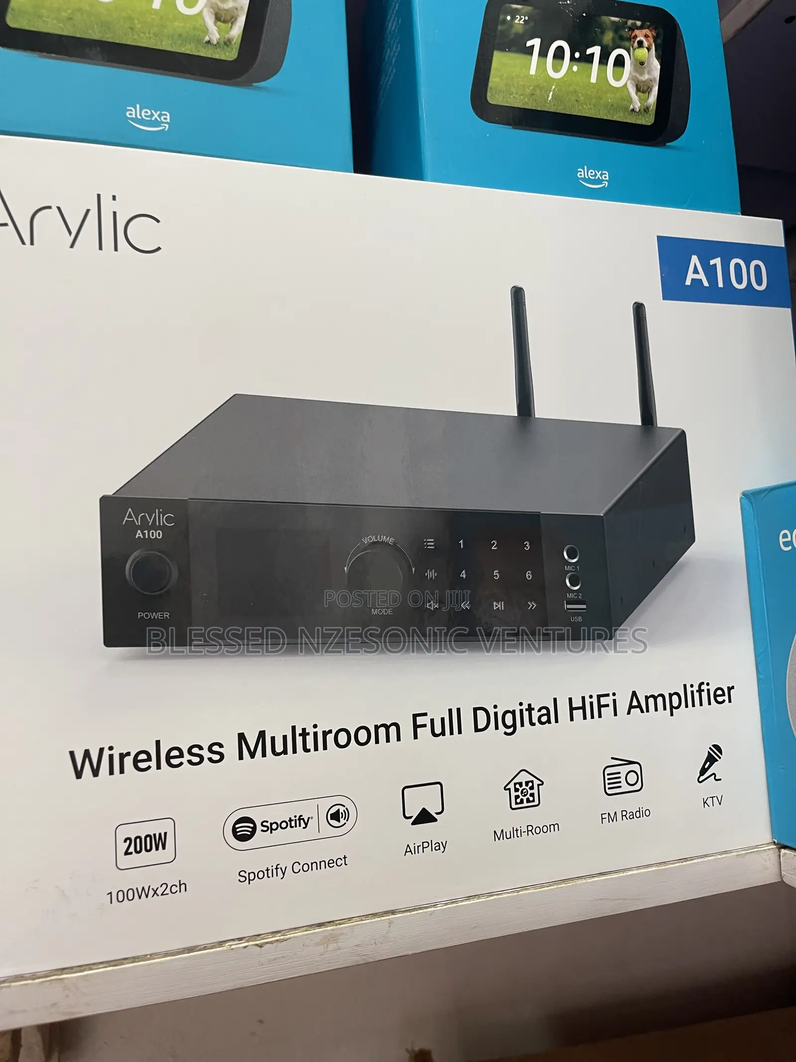 Wireless Multiroom Full Digital HIFI Amplifier