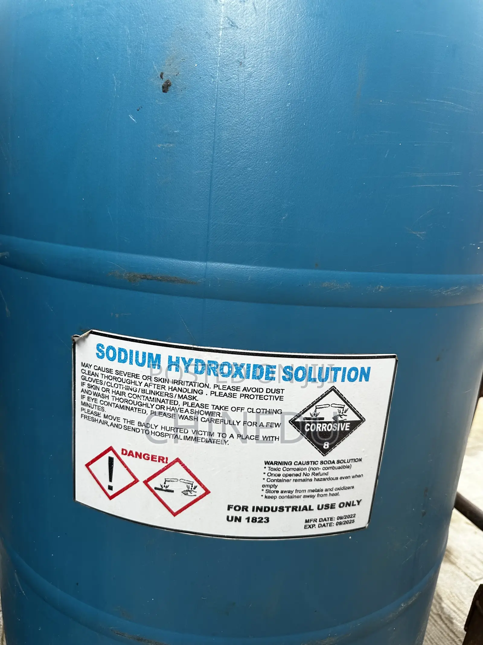 Sodium Hydroxide Solution 200l