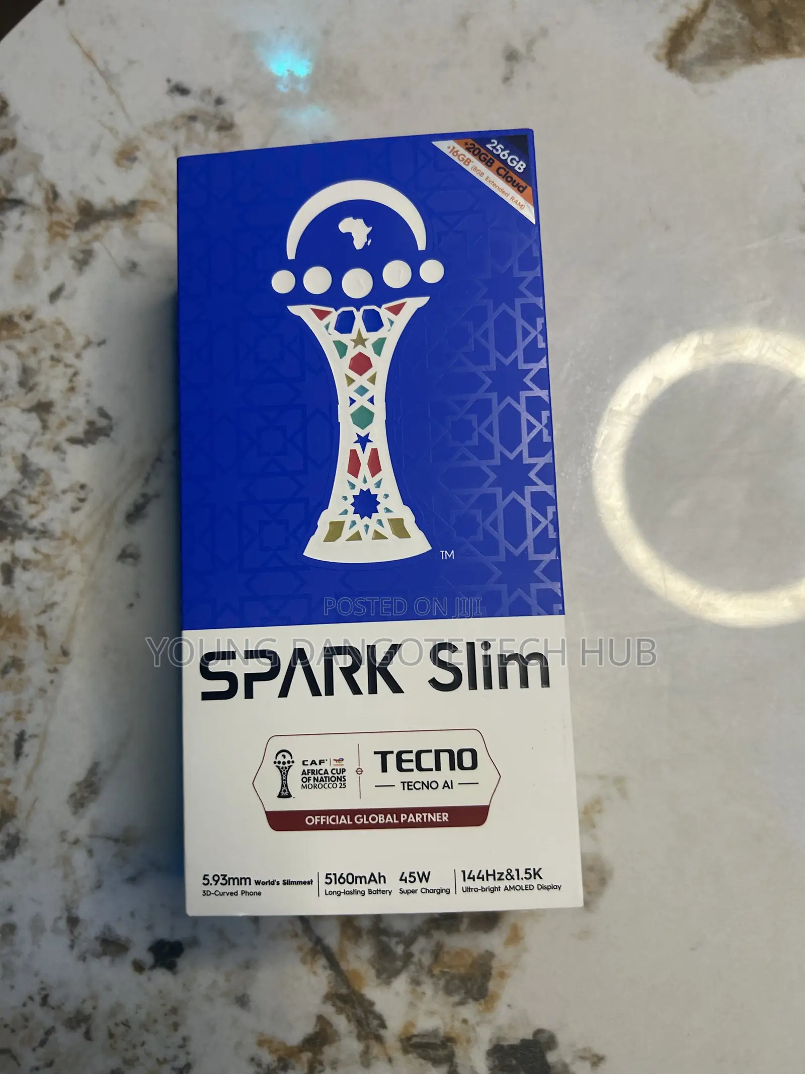 New Tecno Spark Slim 256 GB White