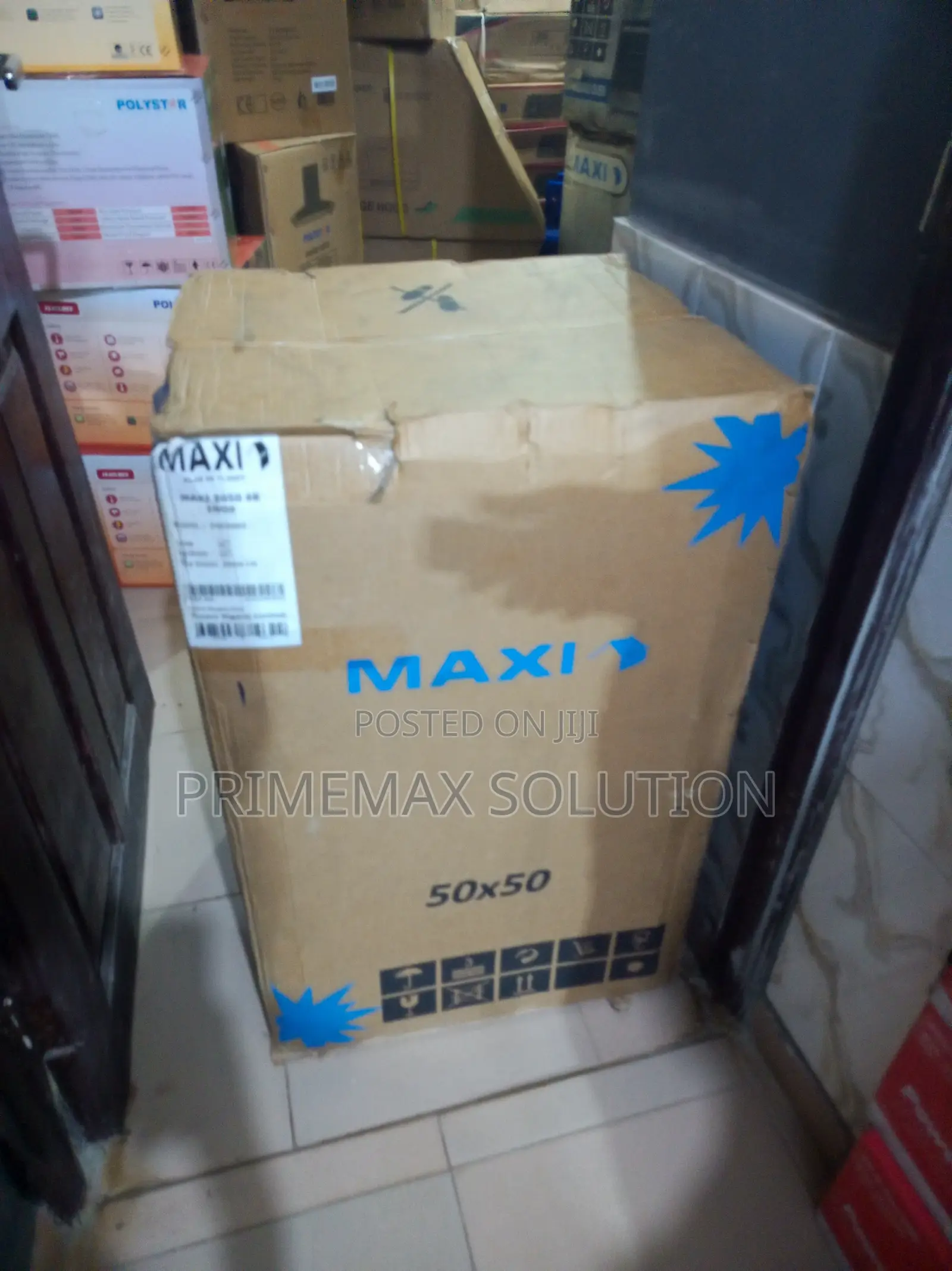 Modern Auto-Ignition 50x50 Maxi Gas Range – Stainless Steel
