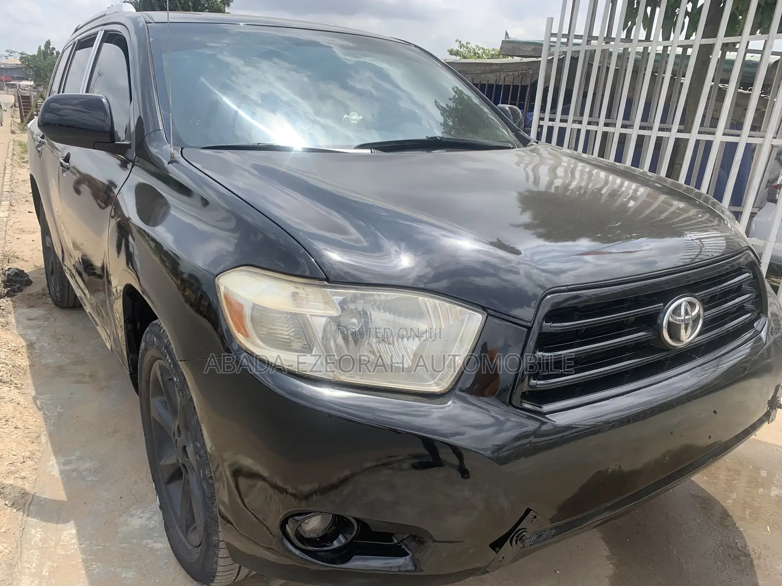 Toyota Highlander Limited 4x4 2009 Black