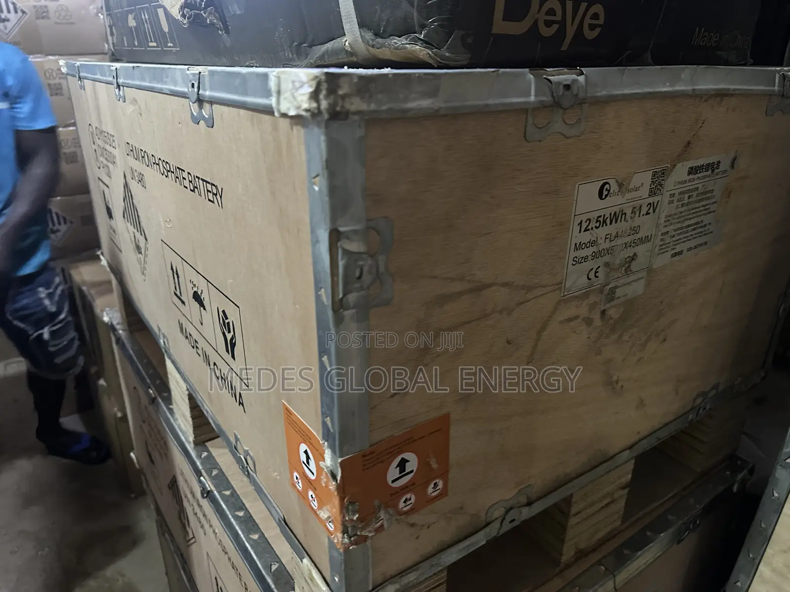 12.5kwh 51.2v Felicity Lithium Ion Battery