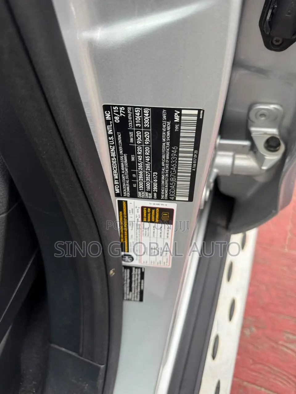 Mercedes-Benz GLE-Class GLE 350 2016 Silver