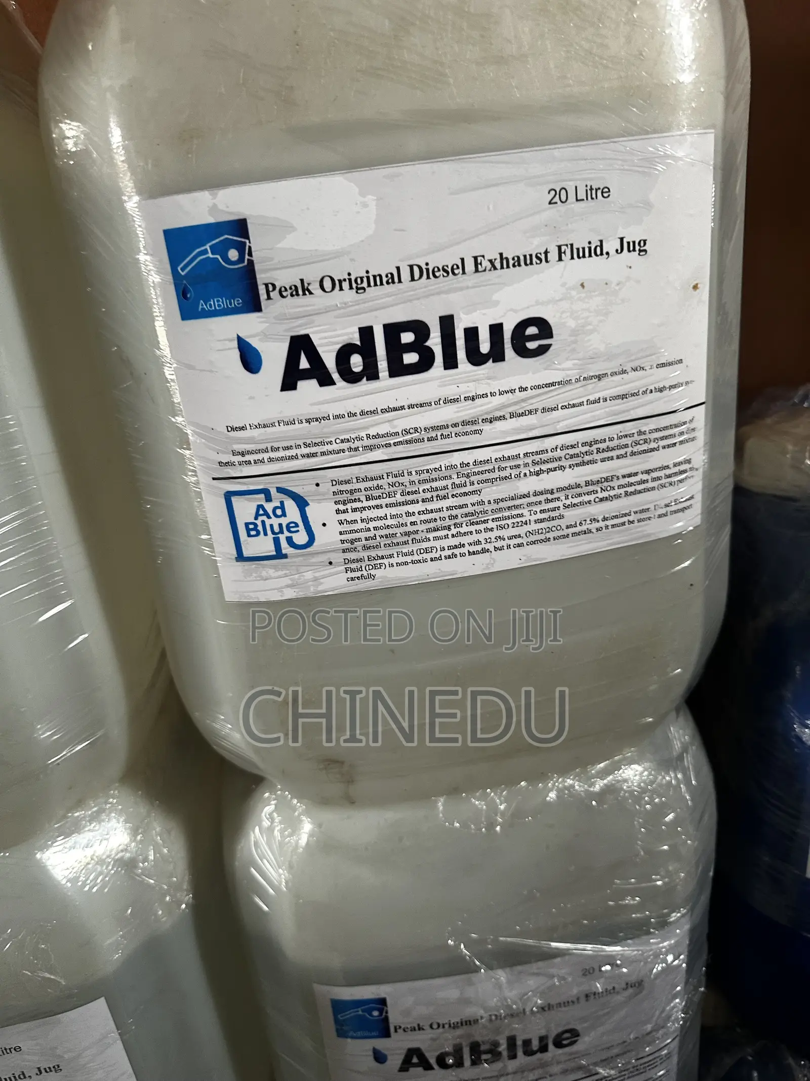 AdBlue Aka Diesel Exhaust Fluid (DEF) by Peak 20L