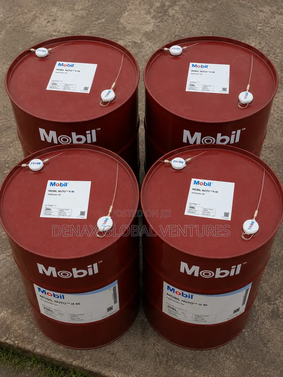 Mobil Nuto H 46 Anti-Wear Hydraulic Oil 208L