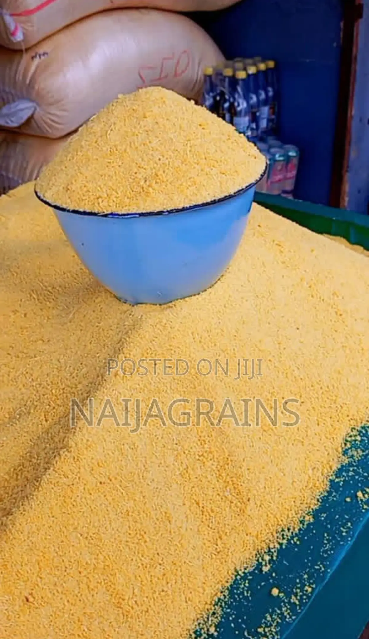 Premium Yellow Garri | Fresh, Crispy Well Processed