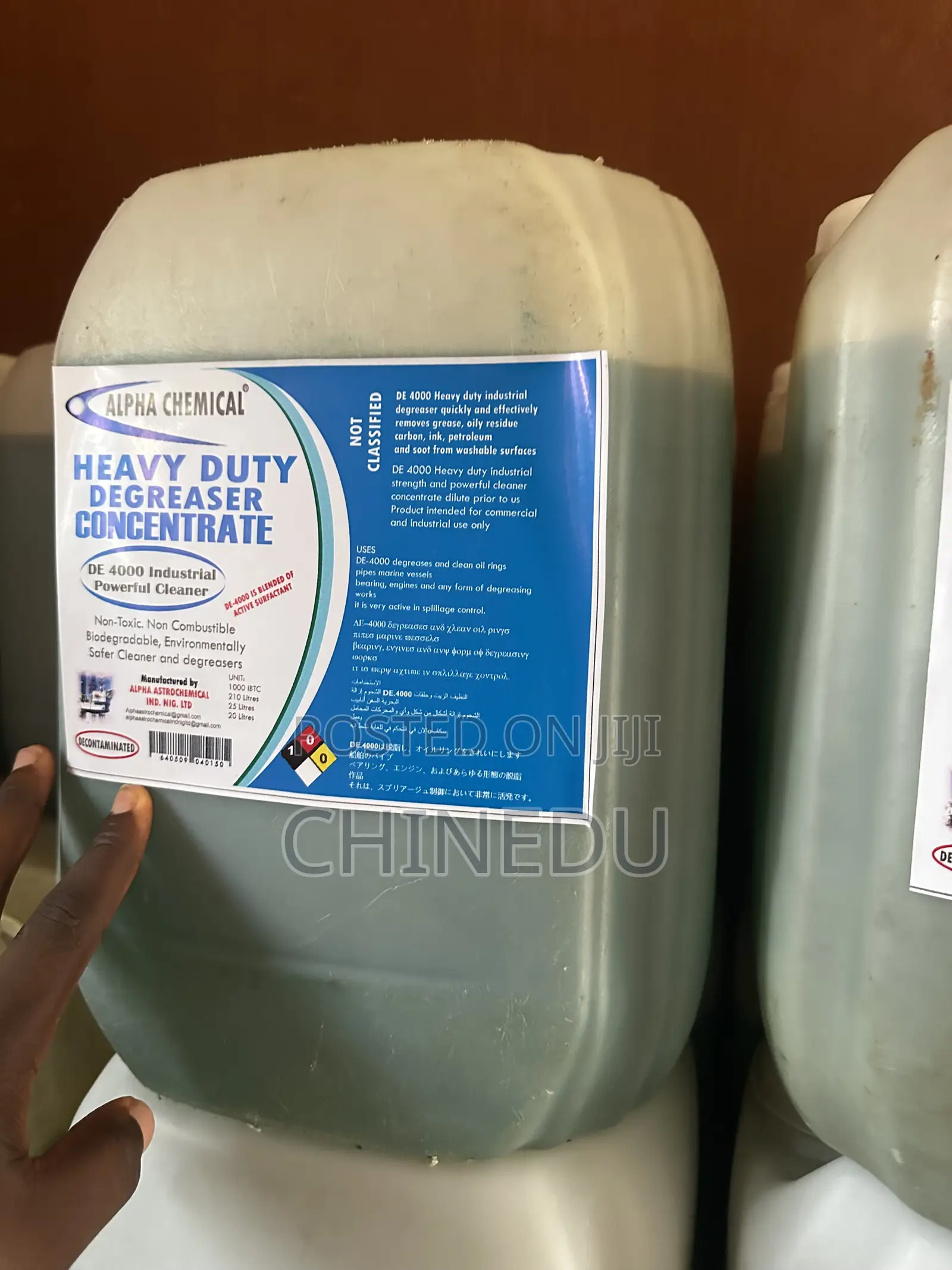 Heavy Duty Degreaser Concentrate DE 4000 20L