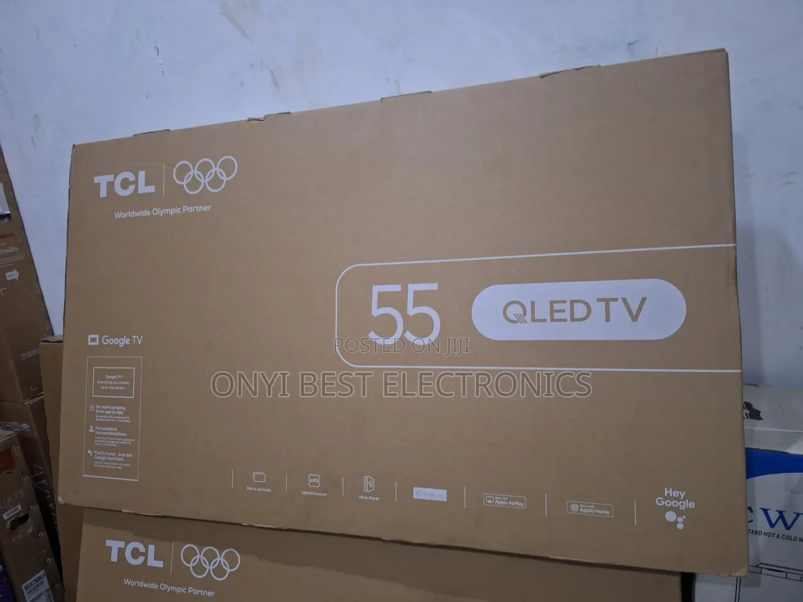 TCL 55" Qled Ultra Hd Hdr10 + Google Smart TV - 55p7k