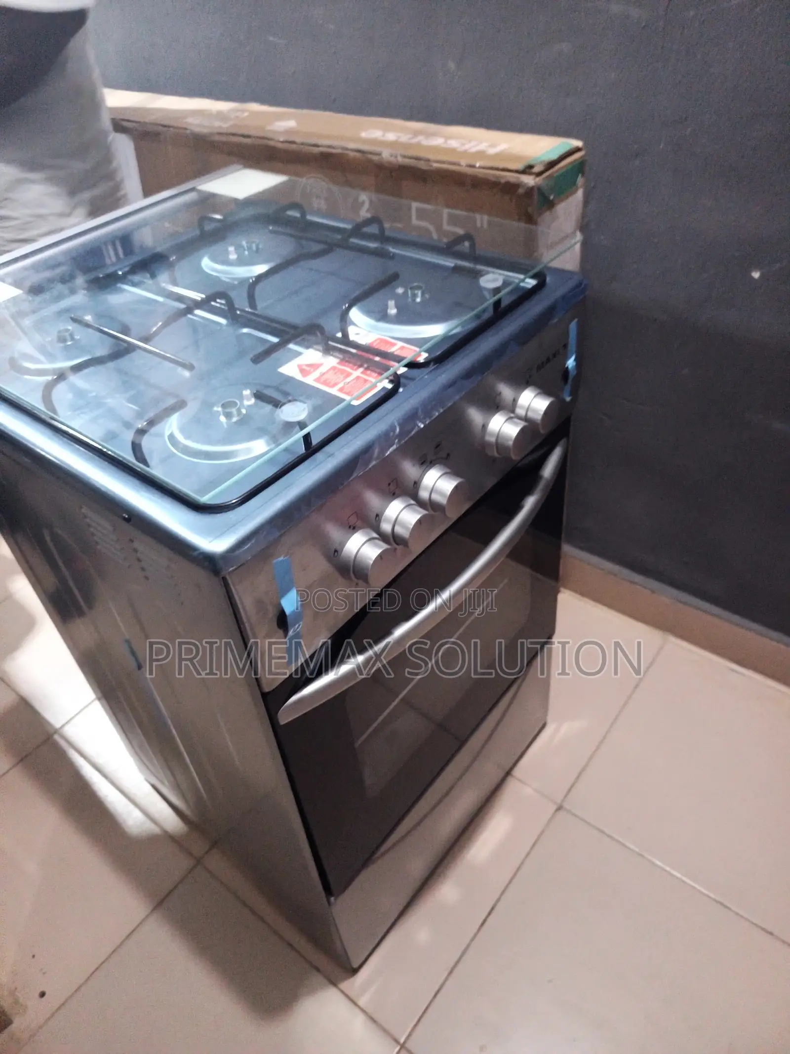 Durable Construction Meets Modern Design – 50x50 4-Burner Gas Stove