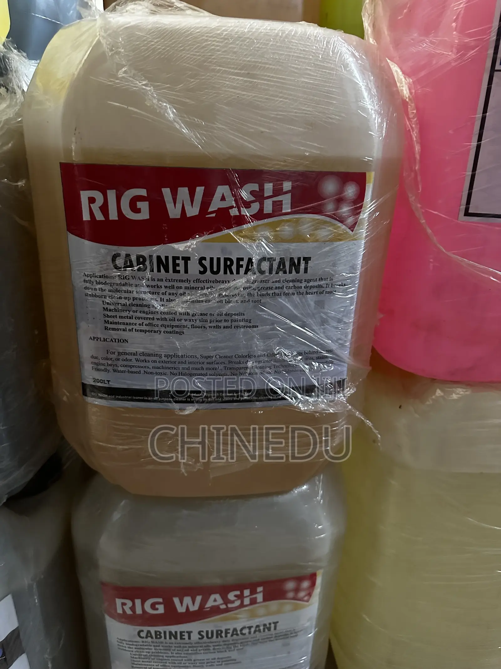 Rig Wash - Cabinet Surfactant